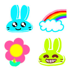 Cute animals Emoji like a cookie 2nd.