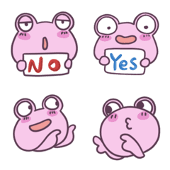 miint friends  frog Emoji
