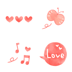 Pink color Emoji