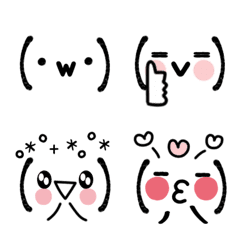 Face character emoji