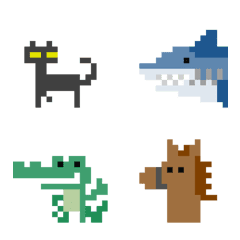 Pixel Animals soft edition