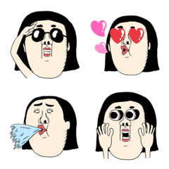 Oh! Woman emoji 01