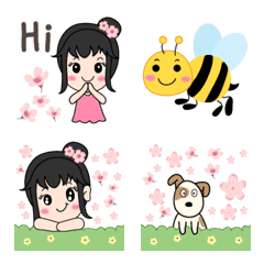 Nong Sakura in Spring Emoji