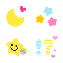 Pastel color Yurufuwa Emoji