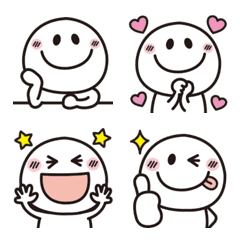 Adult cute very simple Emoji