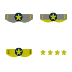 Image of Japanese police rank insignia