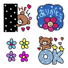 (Various emoji 53 adult cute simple)