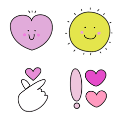 Easy to use cute simple Emoji