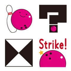 Bowling pink ball