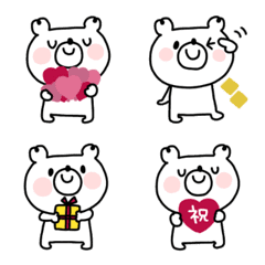 simple bear Emoji #3