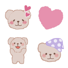 fluffy bear_Emoji01