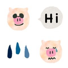 paste picture pig Emoji