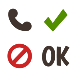 Dark Useful Basic Icons Emoji
