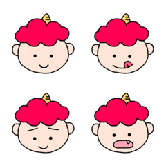 Cute AkaOni Emoji