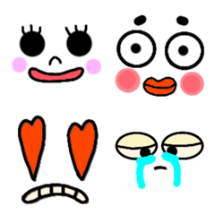 Face Emoji that can express feelings10