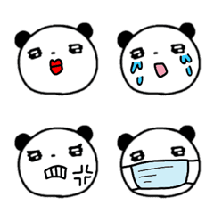 a graffiti panda Emoji 29