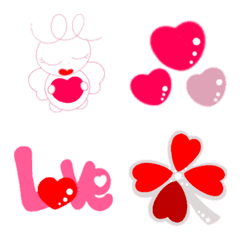 co*Monkey emoji Lovely Heart
