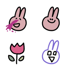 rabbits emoji 25