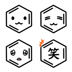 Happy benzene Emoji