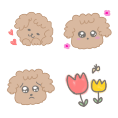 Toy poodles emoji