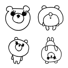 cotton bear emoji