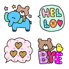 (Various emoji 63 adult cute simple)