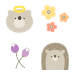 Brown bear and friend's Emoji