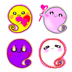 Magatama soul Emoji. part2.Comma-shaped.