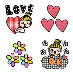 (Various emoji 65 adult cute simple)