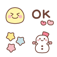 Simple cute emoji 18