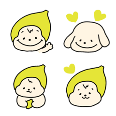The cute lemon dog