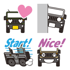 Small 4WDcar Emoji