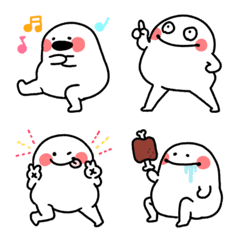 Emoji of fluffy & long legs creature