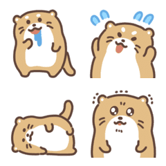 Cute otter emoji 3