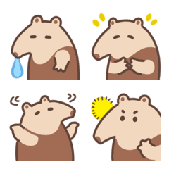 Cute anteater emoji 3
