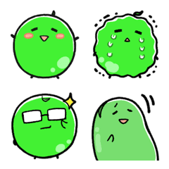 Green peas Emoji