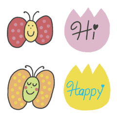 Smiley Butterflies