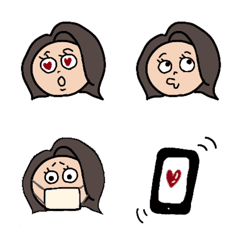 Surreal emoji AKO-chan
