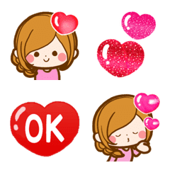 A lot of heart Lovely mature emoji