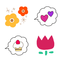 Everyday conversation with natural emoji