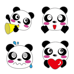 kawaii Panda Emoji.