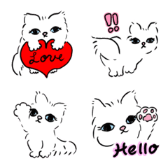MOFUMOFU adult cute fashionable whitecat