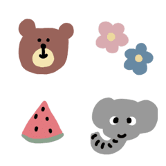 Simple emoji animal