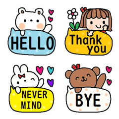 cute simple english emoji8