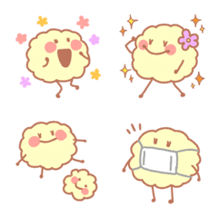 Funny & cute pollen emoji