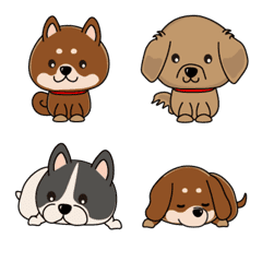 we love dogs emoji