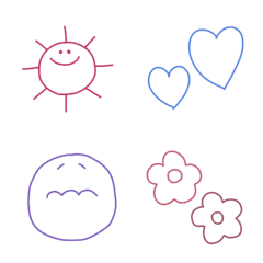 Adult natural colorful emoji