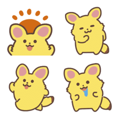 Cute fennec emoji 3
