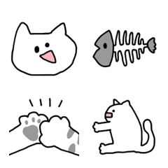 简单的猫表情符号