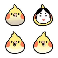 Mochi Cockatiel Emoji